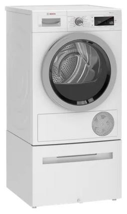 Bosch 500 Series 4.0 Cu. Ft. White Front Load Electric Dryer 8