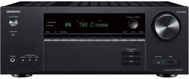 Onkyo® Black 7.2 Channel Home Theater Receiver