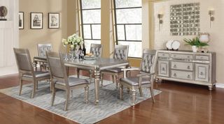 Coaster® Danette 7 Piece Rectangular Dining Table and Chair Set