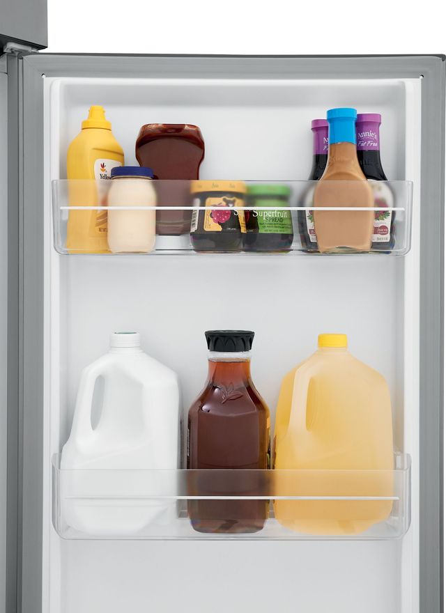 Frigidaire® 11.6 Cu. Ft. Brushed Steel Top Freezer Refrigerator 31