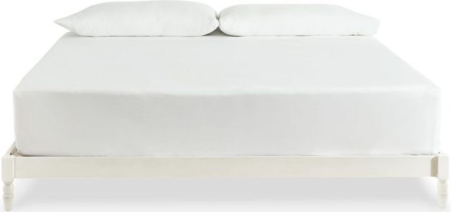 Signature Design by Ashley® Tannally Vintage White King Simple Bed 2