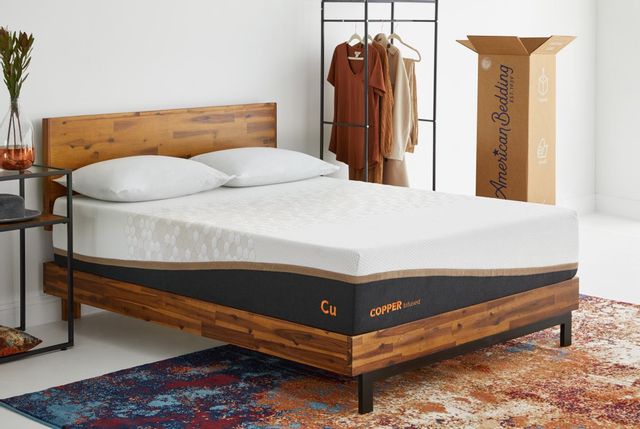 Corsicana American Bedding™ 12" Performance Copper Foam Medium Soft Queen Mattress in a Box 88