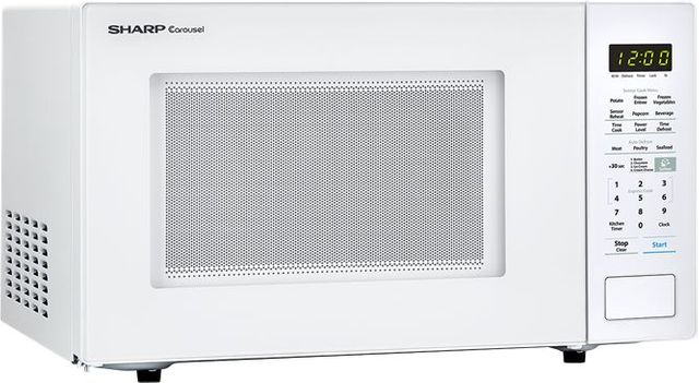 Sharp® Carousel® Countertop Microwave Oven-White-2