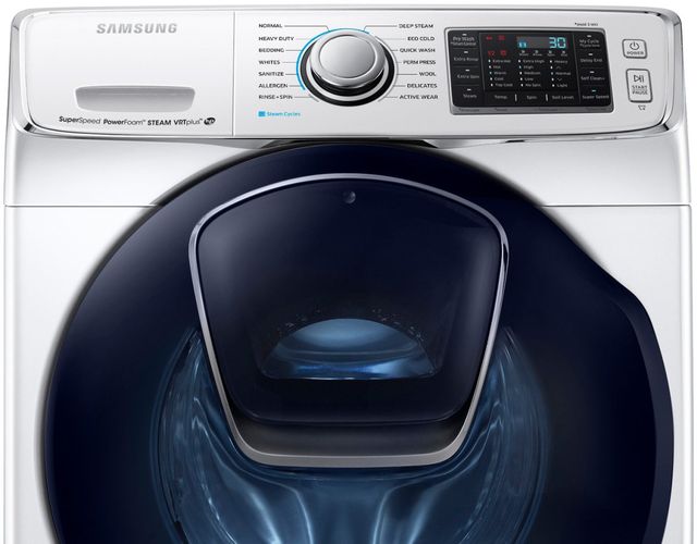 Samsung 5.0 Cu. Ft. White Front Load Washer 11