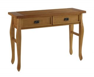 Linon Santa Fe Antique Brown Console Table