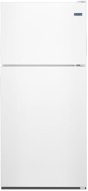 Maytag® 30 in. 18.2 Cu. Ft. White Top Freezer Refrigerator