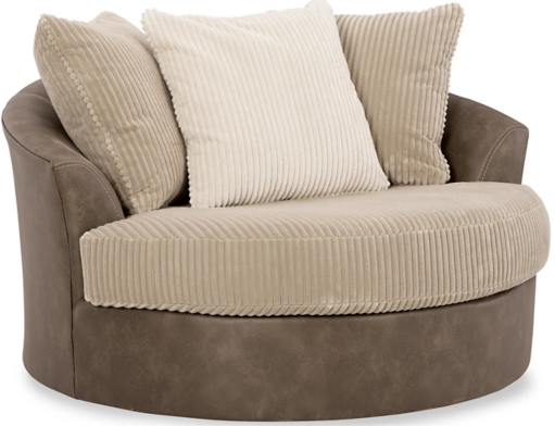 ashley round swivel chair