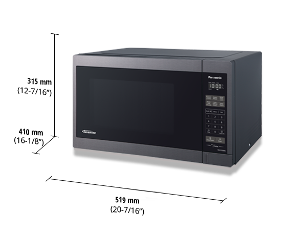 Panasonic Inverter® 1.3 Cu. Ft. Stainless Steel Microwave 2