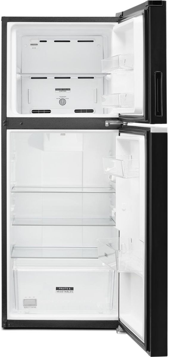 Whirlpool® 11.6 Cu. Ft. Black Counter Depth Top Freezer Refrigerator 3