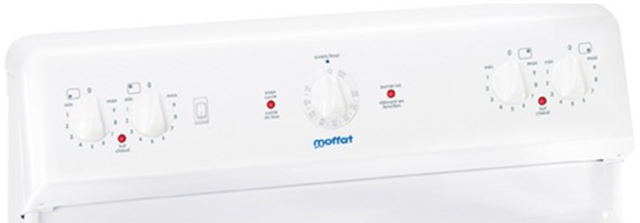 Moffat® 30" White Freestanding Electric Range 1