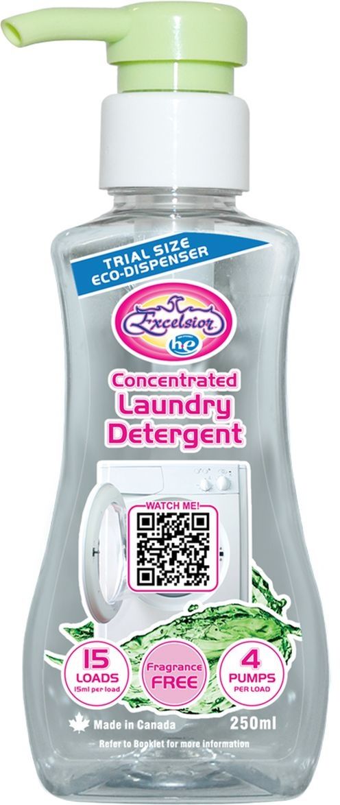 Excelsior® HE 250 ml Unscented Laundry Detergent
