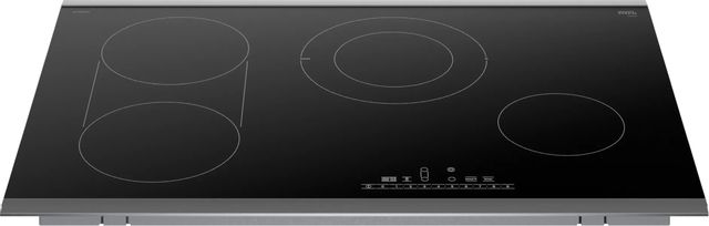 Bosch 800 Series 30" Black/Stainless Steel Electric Cooktop 1