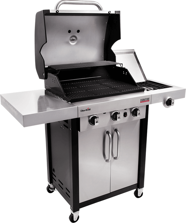 Char-Broil® Signature Series™ 51" Gas Grill-Black with Stainless Steel 1