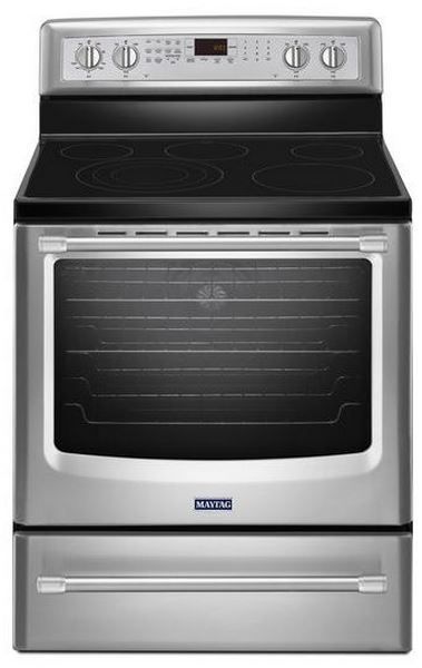 Maytag 30" Free Standing Electric Range-Stainless Steel 0