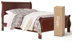 Sierra Sleep® by Ashley® Alisdair 2-Piece Hybrid Queen Sleigh Bed Set