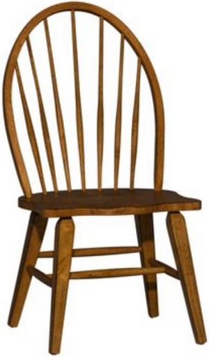 Liberty Furniture Hearthstone Rustic Oak Side Chair - Set of 2