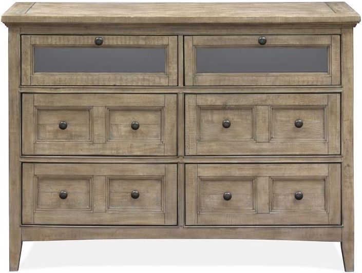 Magnussen® Home Paxton Place Dovetail Grey Media Chest