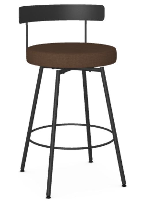 Amisco Customizable Costa Swivel Counter Stool Colders Milwaukee Area