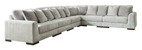 Mill Street® 4-Piece Pewter Sectional -0
