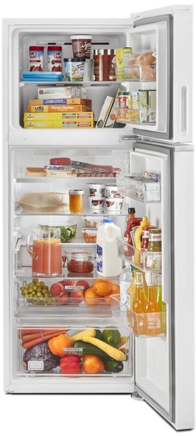 Whirlpool® 12.9 Cu. Ft. White Top Freezer Refrigerator 4