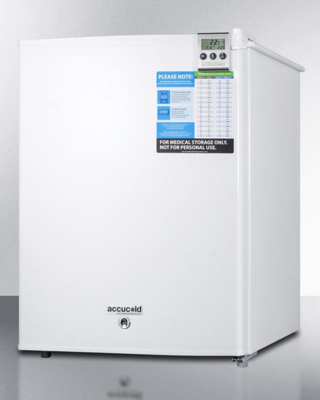 Accucold® by Summit® VAC Series 0.8 Cu. Ft. White Compact Refrigerator 4