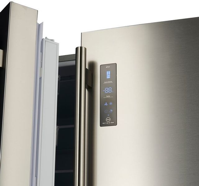 FORNO® Alta Qualita 18.88 Cu. Ft. Stainless Steel French Door Refrigerator 4