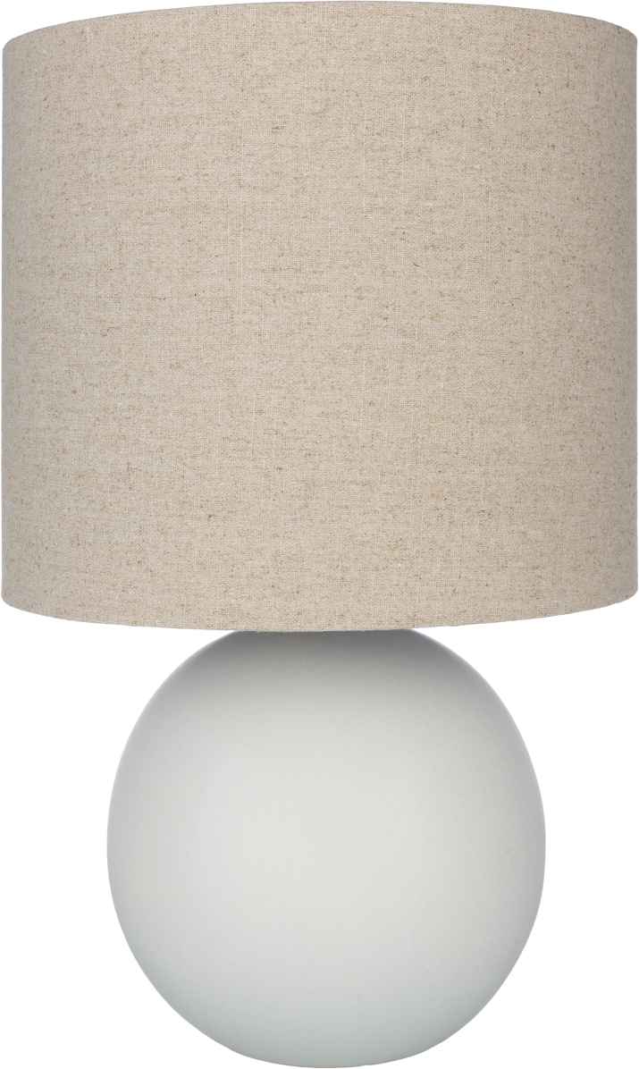 Surya Vogel Light Gray/White Lamp