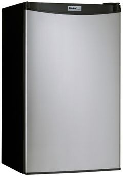 Danby® Designer® 3.2 Cu. Ft. Black Stainless Steel Compact Refrigerator