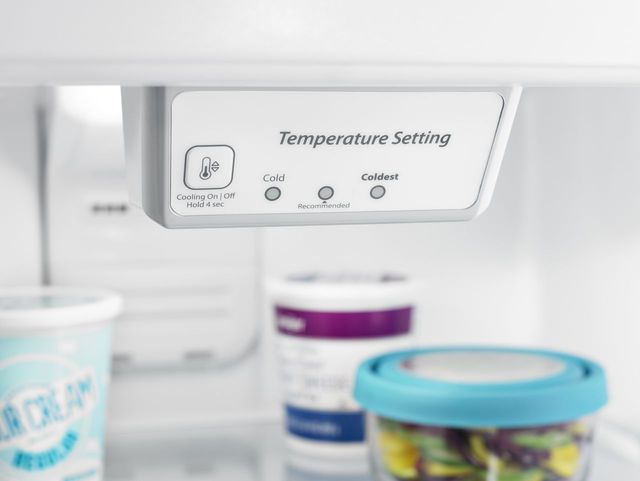Amana® 18.2 Cu. Ft. Stainless Steel Top Freezer Refrigerator 1