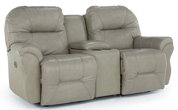 Best® Home Furnishings Bodie Power Reclining Space Saver Loveseat with Console