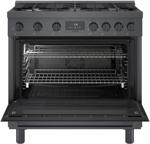 Bosch 800 Series 36" Stainless Steel Pro Style Dual Fuel Range 16