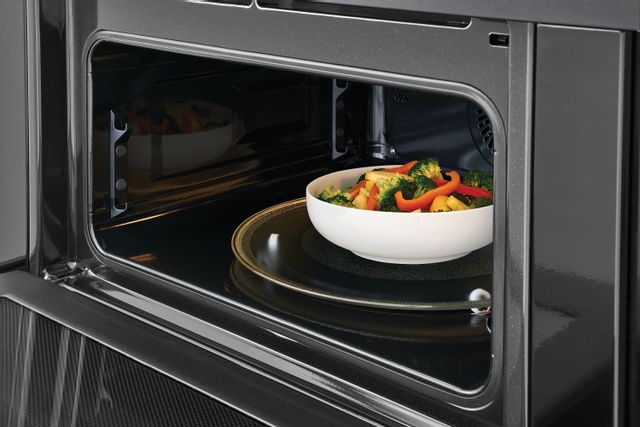 Frigidaire Gallery® 27" Smudge-Proof® Black Stainless Steel Oven/Micro Combo Electric Wall Oven  4