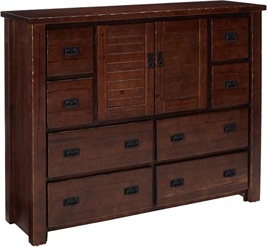 Progressive Furniture Trestlewood Mesquite Pine Dresser