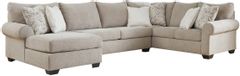 Benchcraft® Baranello 3-Piece Stone Sectional with Chaise