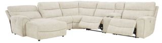 Signature Design by Ashley® Critic's Corner 6-Piece Rawcliffe Power Reclining Sectional