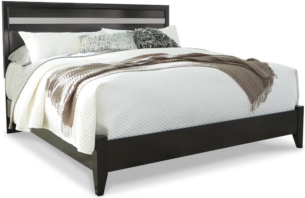 Signature Design by Ashley® Starberry Black King Panel Bed