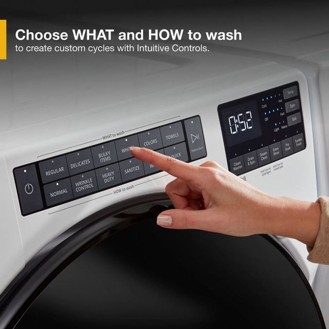 Whirlpool® 4.5 Cu. Ft. White Front Load Washer 6