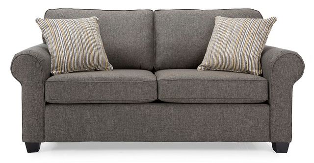 Decor-Rest® Furniture LTD 2179 Grande Pewter Double Sleeper Sofa