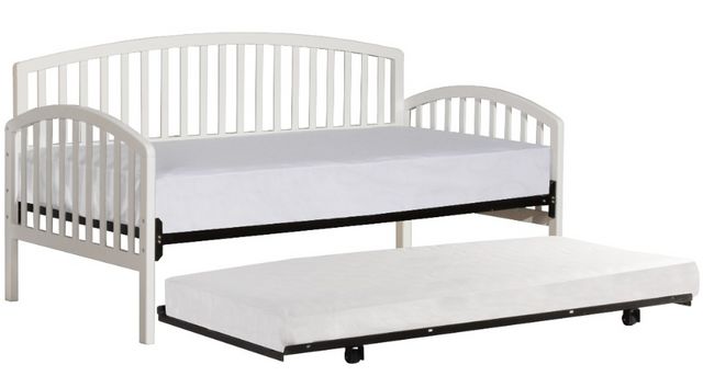 Hillsdale Furniture Carolina White Twin Daybed with Trundle-1