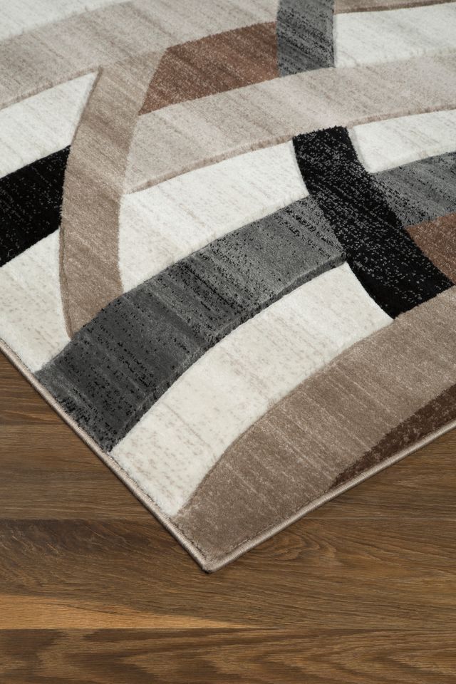 Signature Design by Ashley® Jacinth Brown 8'x10' Large Area Rug-1
