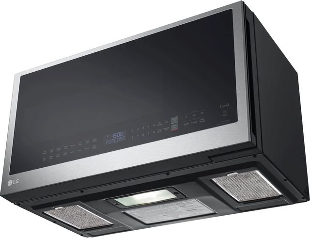 LG 1.7 Cu. Ft. PrintProof™ Stainless Steel Over The Range Microwave-3