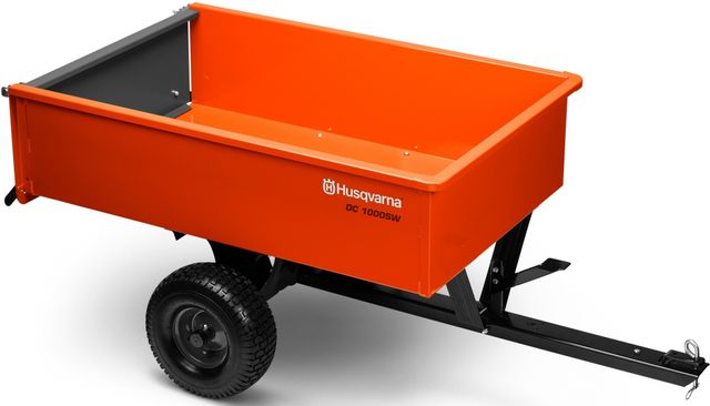 Husqvarna® 12' Welded Steel Dump Cart
