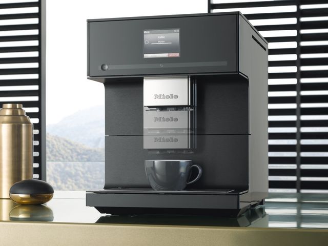 Miele CM 7750 CoffeeSelect Obsidian Black Countertop Coffee Maker 5