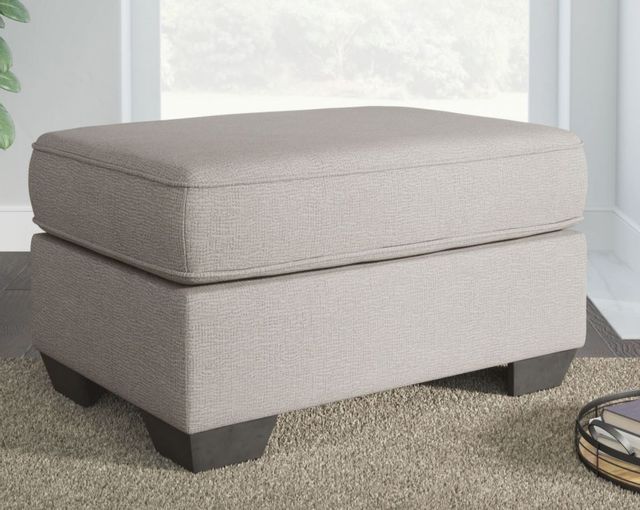 Signature Design by Ashley® Greaves Stone Ottoman 3