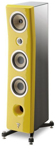 Focal® Solar Yellow 3-Way Floor Standing Speaker 0