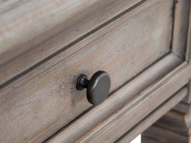 Magnussen® Home Lancaster Dovetail Grey Rectangular End Table 9