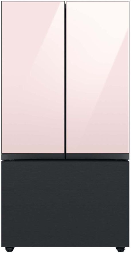 Samsung Bespoke 18" Pink Glass French Door Refrigerator Top Panel 4