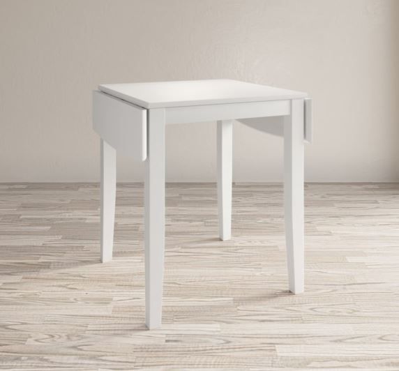 Jofran Inc. Eastern Tides Blanc Drop Leaf Counter Height Table 2