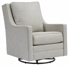 Signature Design by Ashley® Kambria Frost Swivel Glider Accent Chair