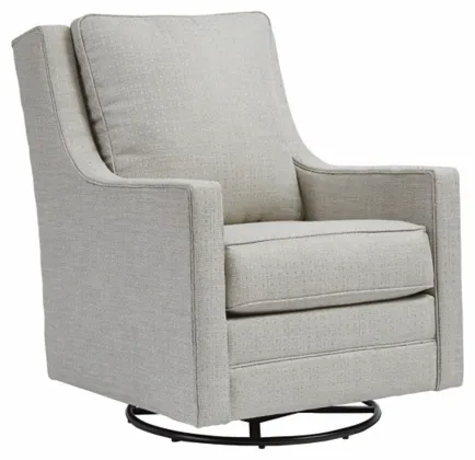 Signature Design by Ashley® Kambria Frost Swivel Glider Accent Chair 0